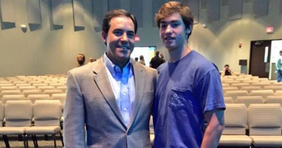 Dad Shows Up In Son’s Physics Class To Stop Him From Talking