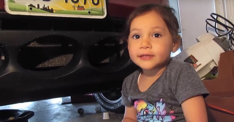 A Toddler's 'How-To' Video Shows She's A Better Mechanic Than Any Of Us