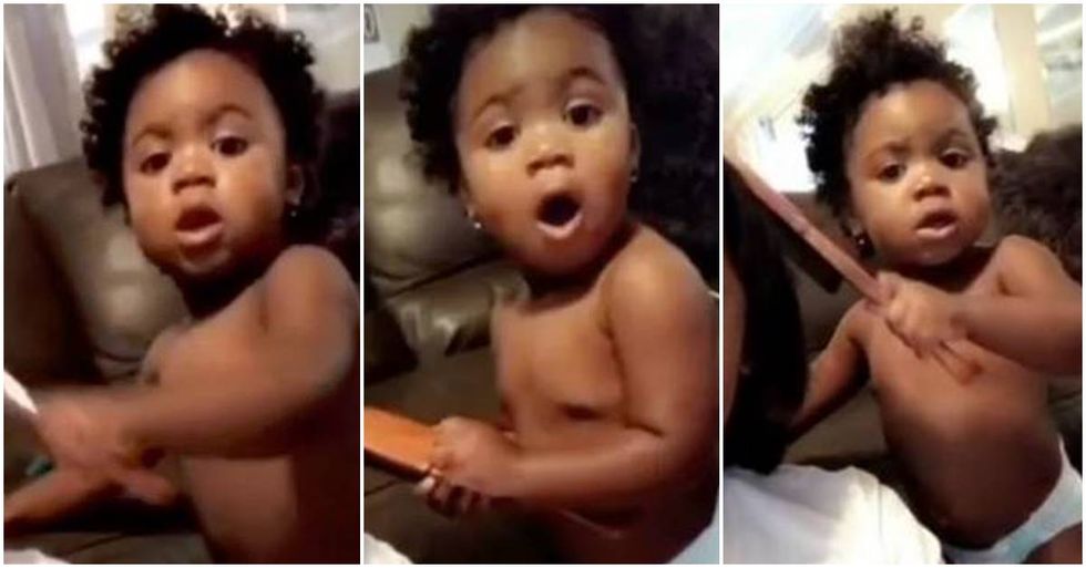 Fantastic Video Of A Talking Baby Is Going Viral