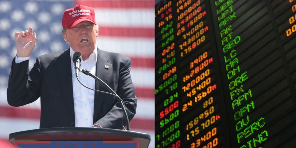 Stock Market Takes A Dip Among Trump Controversies