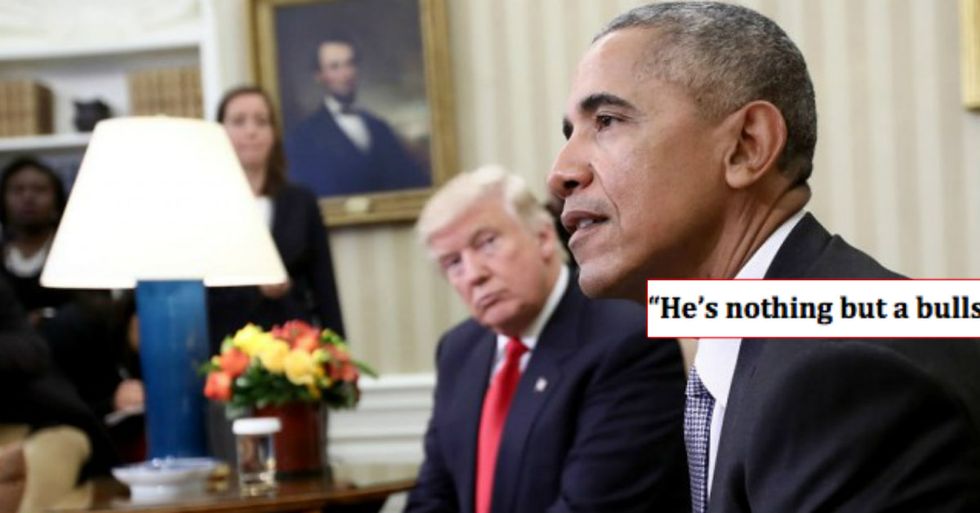 Obama Brutally Reveals To The World What He Really Thinks About Trump