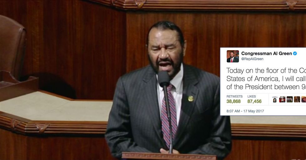 Congressman Calls For Trump’s Impeachment On House Floor