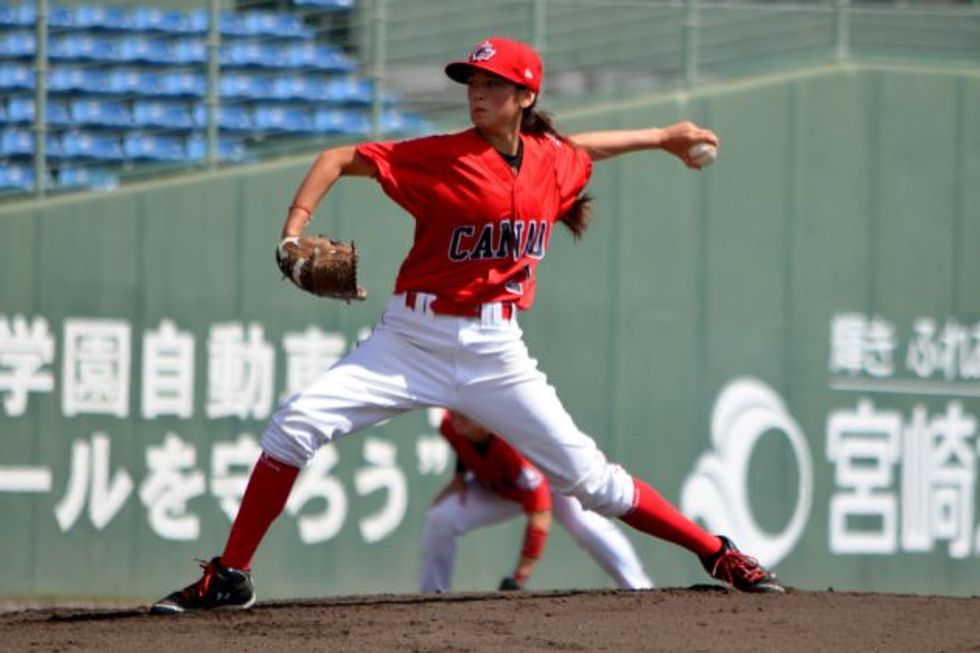 Claire Eccles Will Be The First Woman To Compete In The West Coast Baseball League