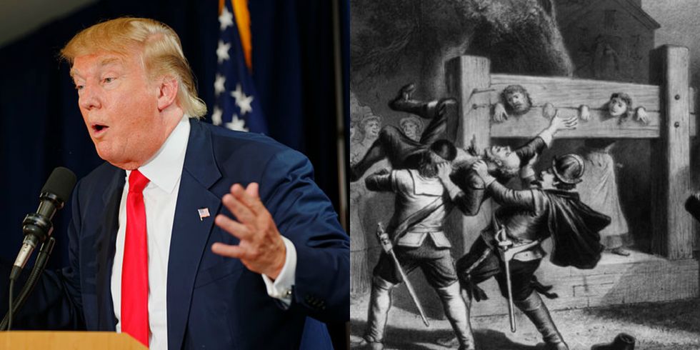 Let's Remind Trump What A Real Witch Hunt Looked Like