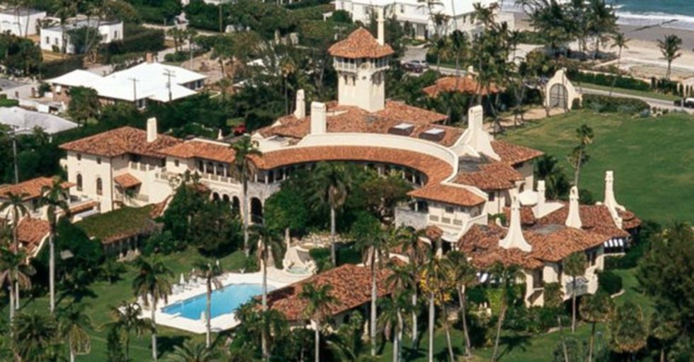 A Sinkhole Opened Up Next To Mar-A-Lago, Leading To Lots Of Interesting Theories And Metaphors