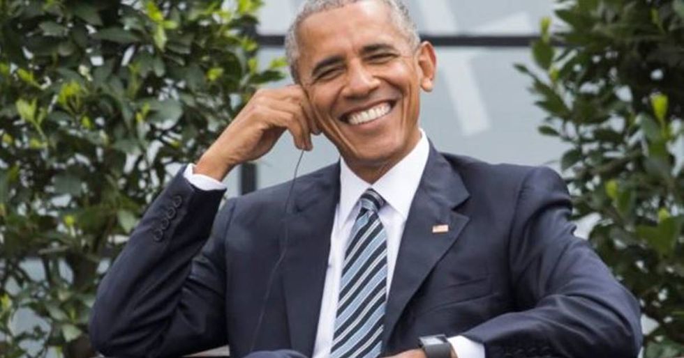 Obama Takes Subtle Jabs At Trump In His First Major Post-Presidency Appearance
