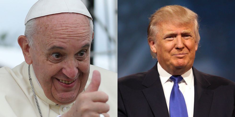 The Pope's Parting Gift To Trump Says It All