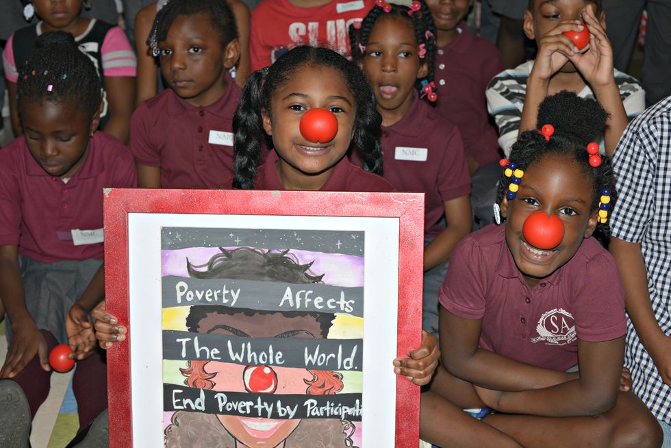 This Low-Income School Went All Out To Raise Money For Red Nose Day