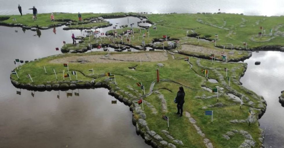 After 25 Years, Danish Man Finishes Incredible Walkable Map Of The Earth