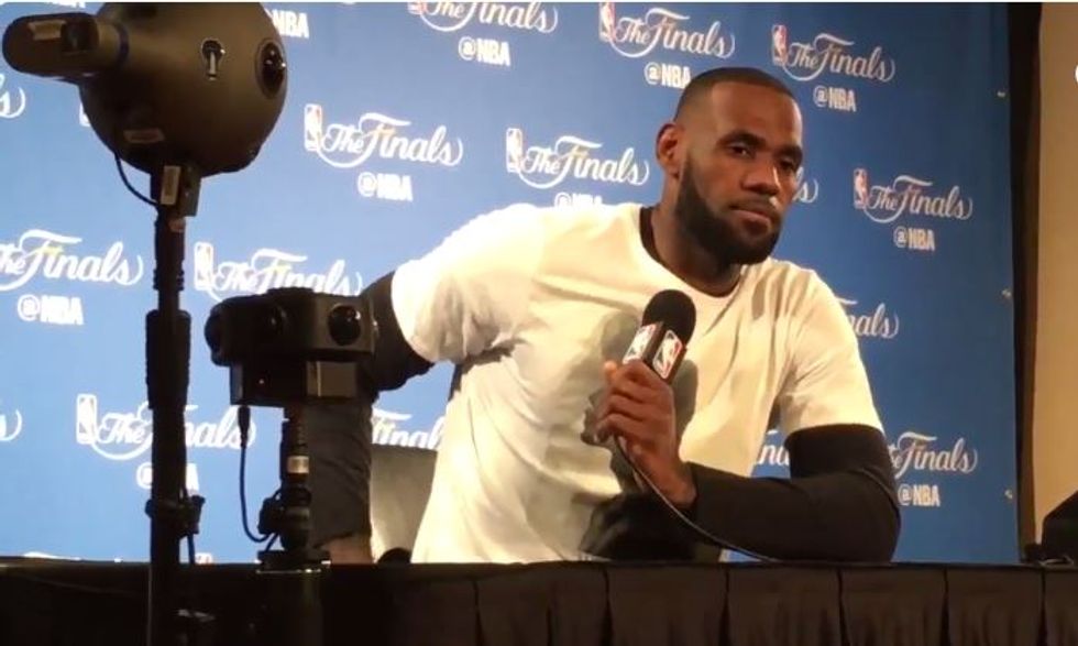 LeBron James’ Powerful Reponse To Racist Graffiti At His LA Home