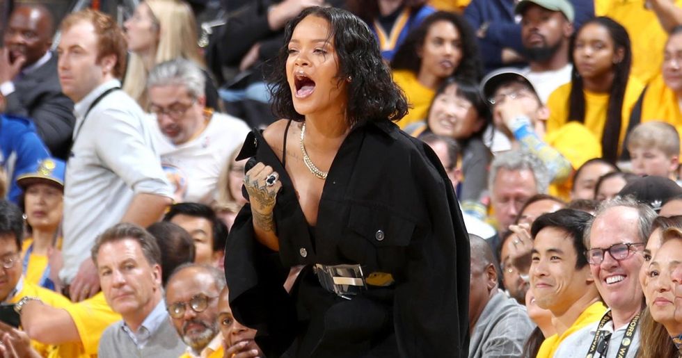 Rihanna Was The Real Star Of NBA Finals Game 1