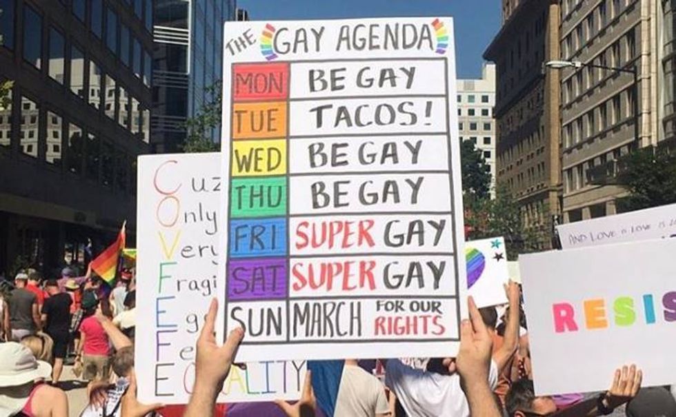 19 Of The Best Signs From Last Weekends Lgbt Pride Celebrations Good 7441