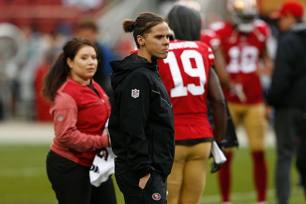 The First Out LGBT Coach In The NFL Is A Woman