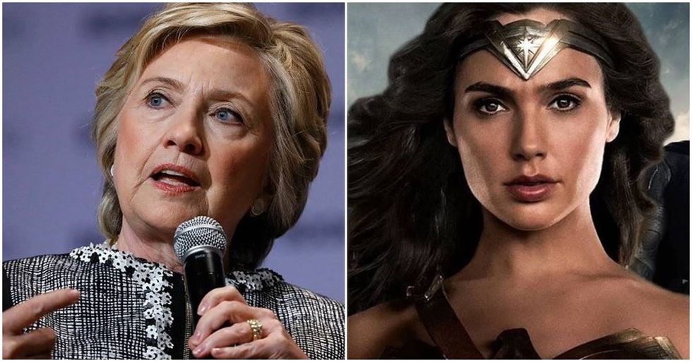 Hillary Clinton Compares Herself To ‘Wonder Woman’ At The Women In Film’s Crystal + Lucy Awards