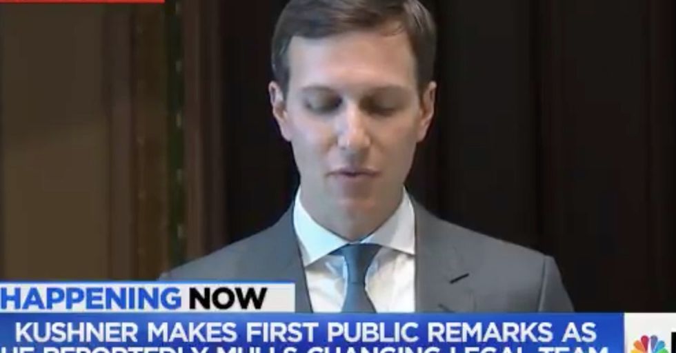 If You, Like Most Of America, Have Never Heard Jared Kushner Speak, Here's Your Chance