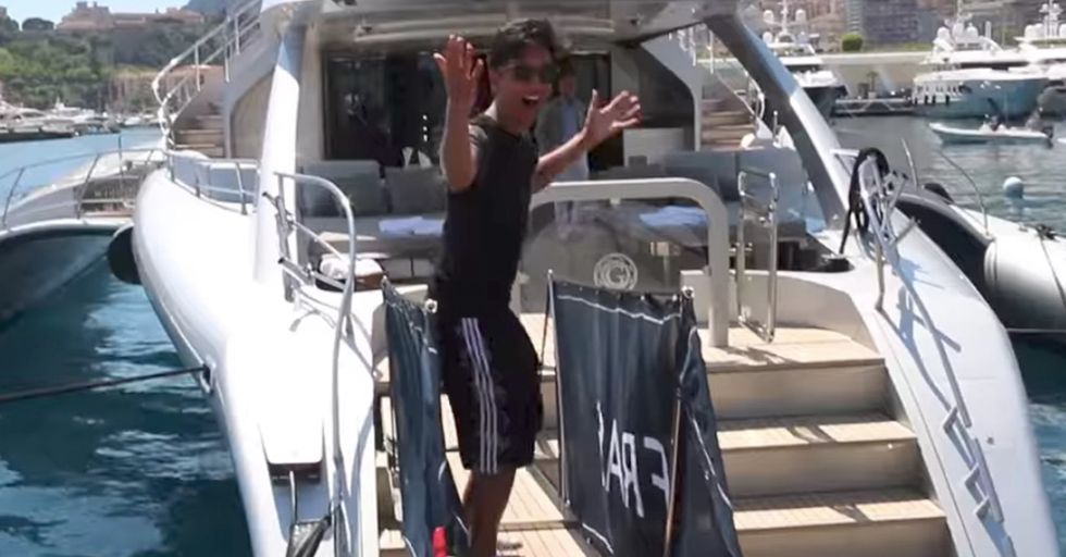Two Men In Monaco Politely Ask Billionaire Strangers For Permission To Board Their Megayachts
