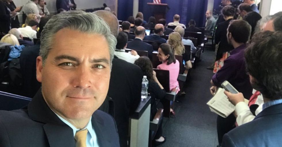 The White House Ban On Recording Devices Led This CNN Reporter To Go Rogue