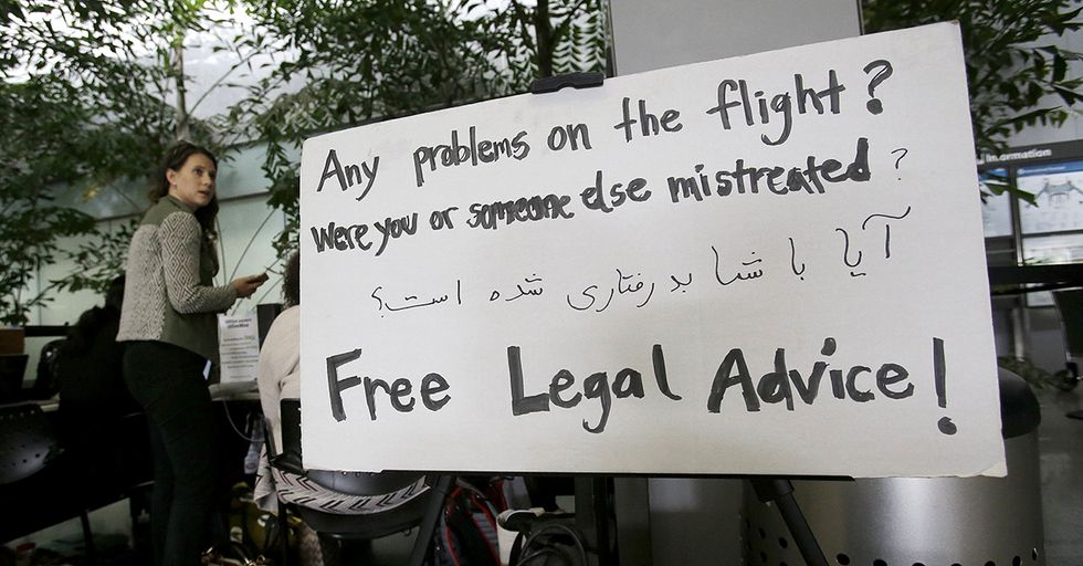 Legal Advice Is Once Again Available For Free To Those Targeted By Trump’s Travel Ban