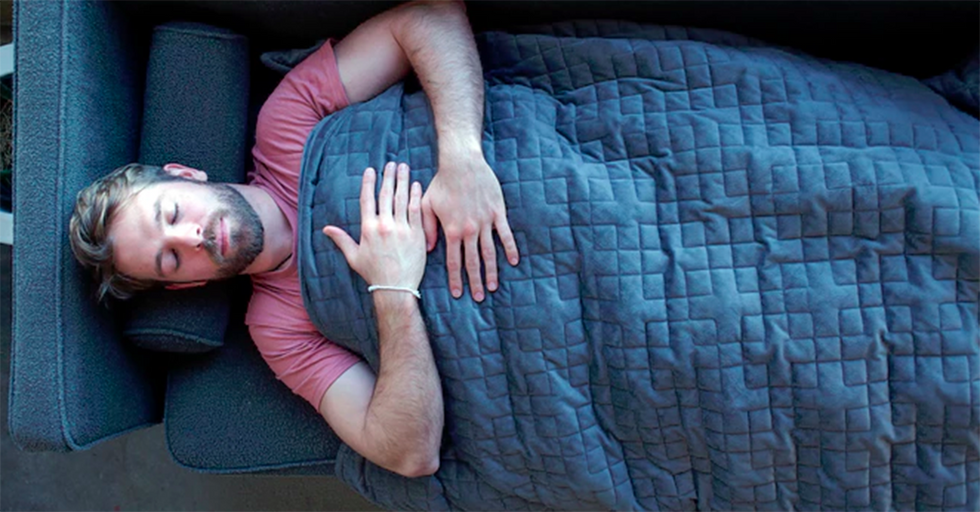 This Innovative Blanket Was Designed To Help Anyone Tossing And Turning Through The Night