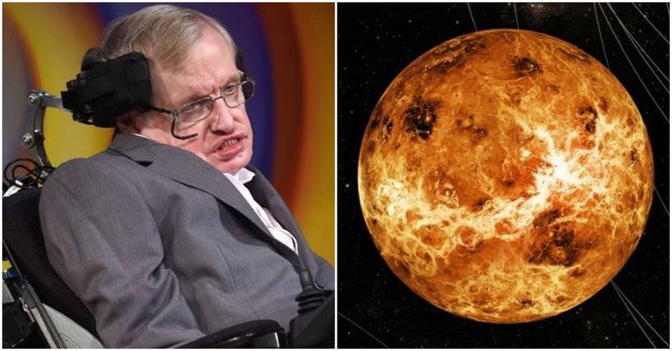 Stephen Hawking Says Trump’s Climate Policies Could Turn Earth Into Venus