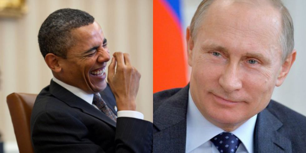 When It Comes To Putin, Obama’s Photographer Has The Guts To Do What Trump Won’t