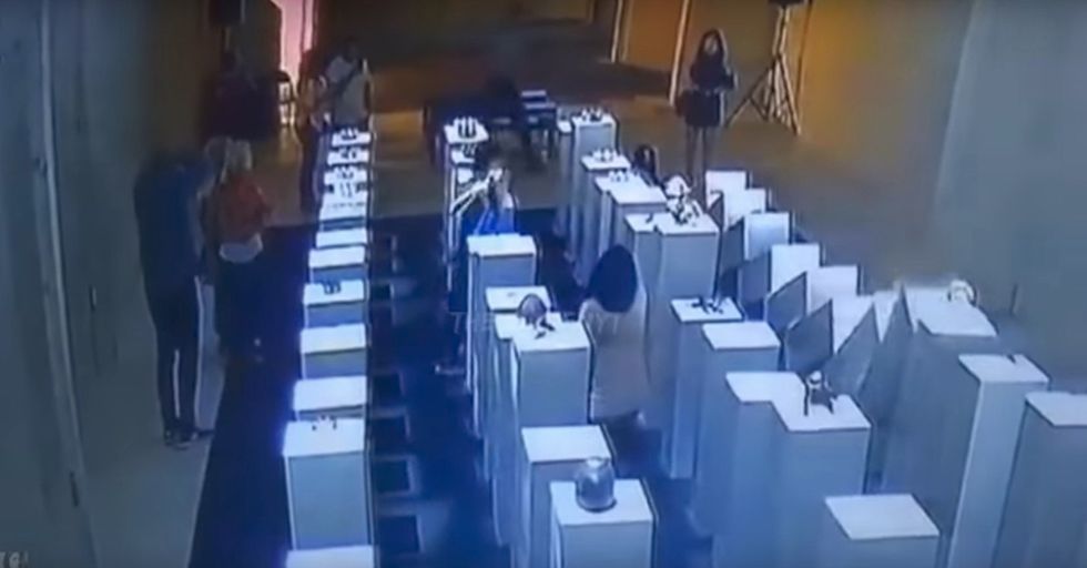 Woman Destroys $200,000 Worth Of Art Trying To Take A Selfie