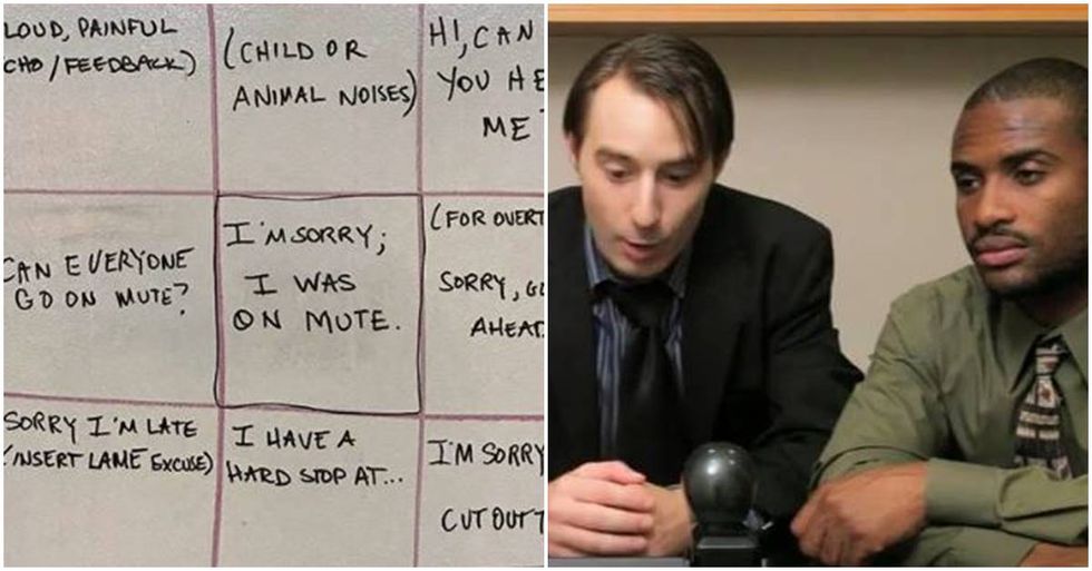 A Bingo Card That Makes Boring Conference Calls Fun