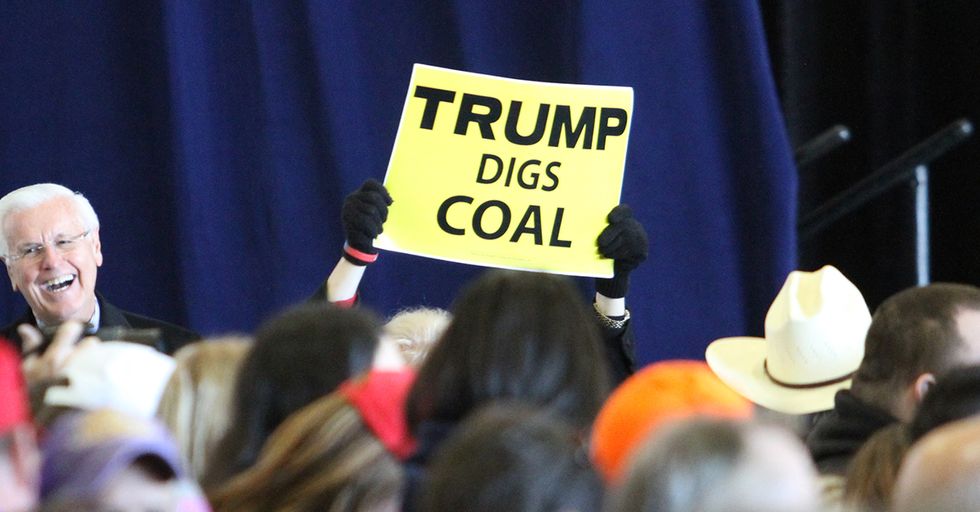 Trump Just Said He Created 45,000 New Mining Jobs With No Evidence To Support The Claim