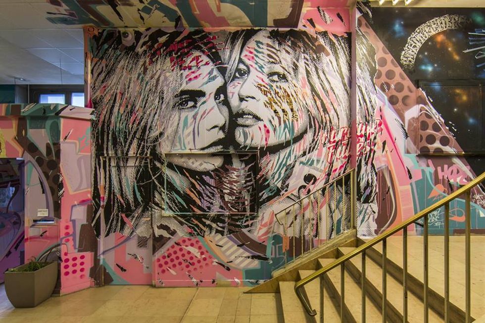 Graffiti Artists Turned This School Dormitory Into A Work Of Art