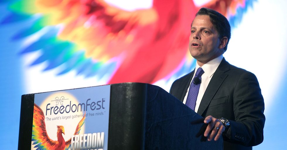 Capping Off His Brief Political Tenure, Anthony Scaramucci Was Listed As ‘Dead’ By Harvard Law School