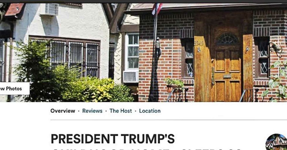 Donald Trump’s Childhood Home Is Listed On Airbnb, And It Offers One Very Graphic Detail About His Life