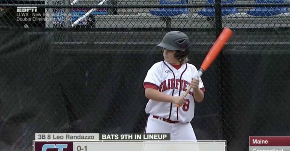 Little League World Series Player Has A Curious Pre-Game Ritual