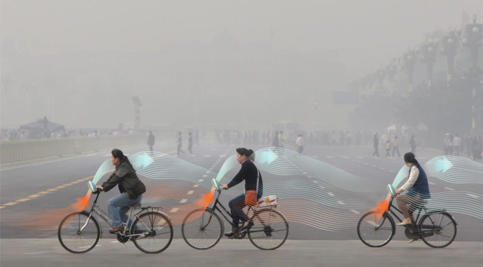 Smog-Eating Bikes Are About To Take On Beijing