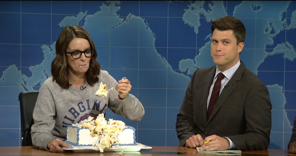 Not Everyone Is Happy With Tina Fey's Cake-Eating Bit