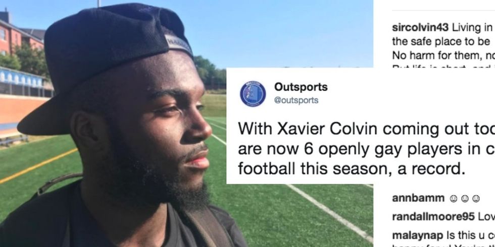 A Record Number Of Out Gay Athletes Are Playing College Football This Year