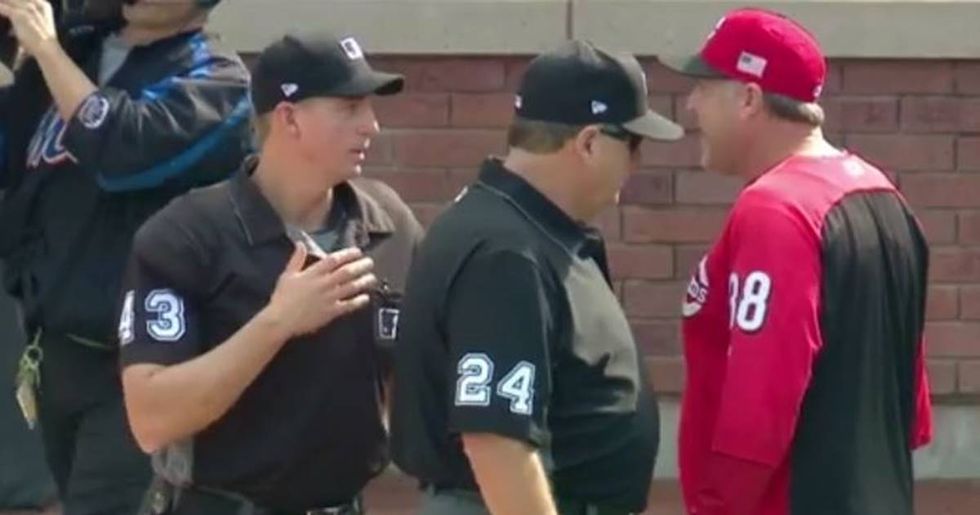 Reds Manager Bryan Price Stops Arguing To Hear ‘God Bless America’