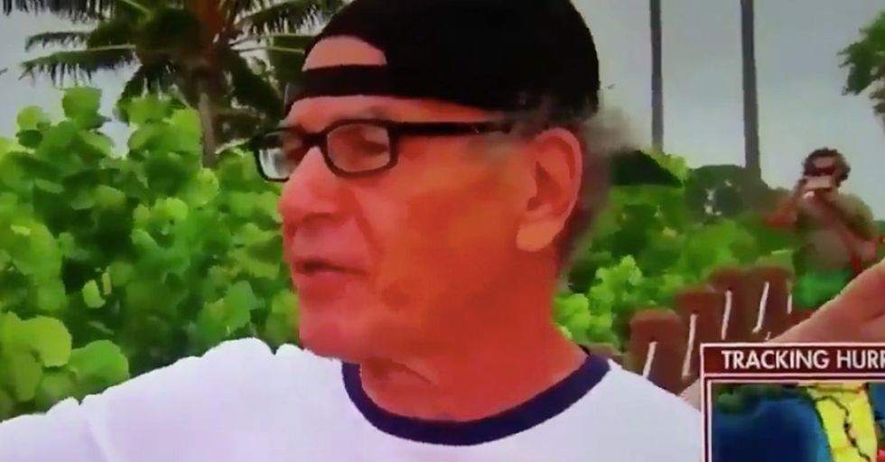 Reporter Tries To Incite Panic During A Live Interview, Gets Schooled On Hurricanes Instead