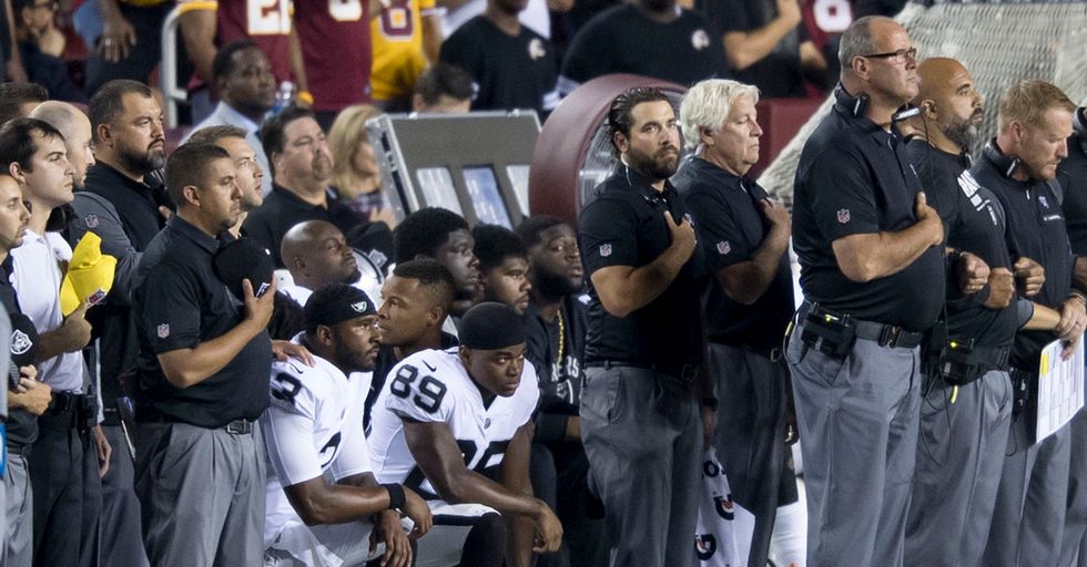 Here's What The NFL Rule Book Says On Players' Obligation To Stand During The National Anthem