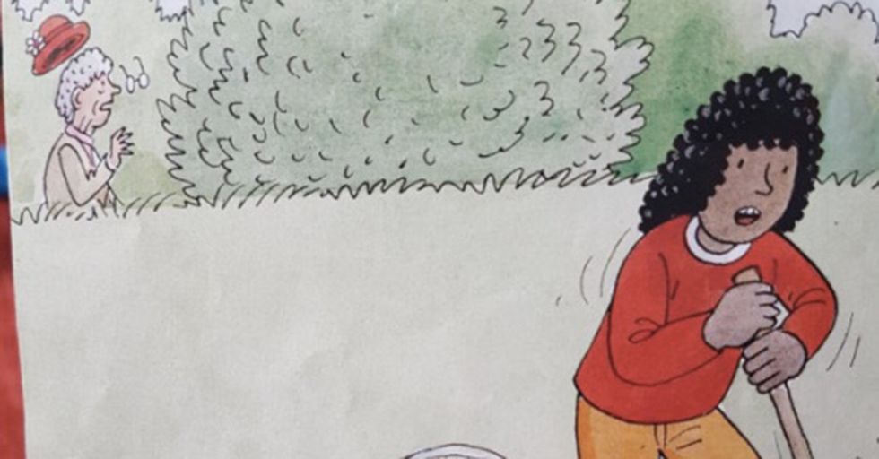 A Popular Children's Book Series Is Going Viral Over People’s Reactions To A Suggestive Scene In The Background
