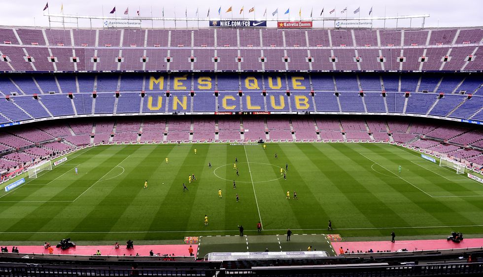 Civil Unrest Caused Barcelona To Play Their Soccer Match In A Completely Empty Stadium