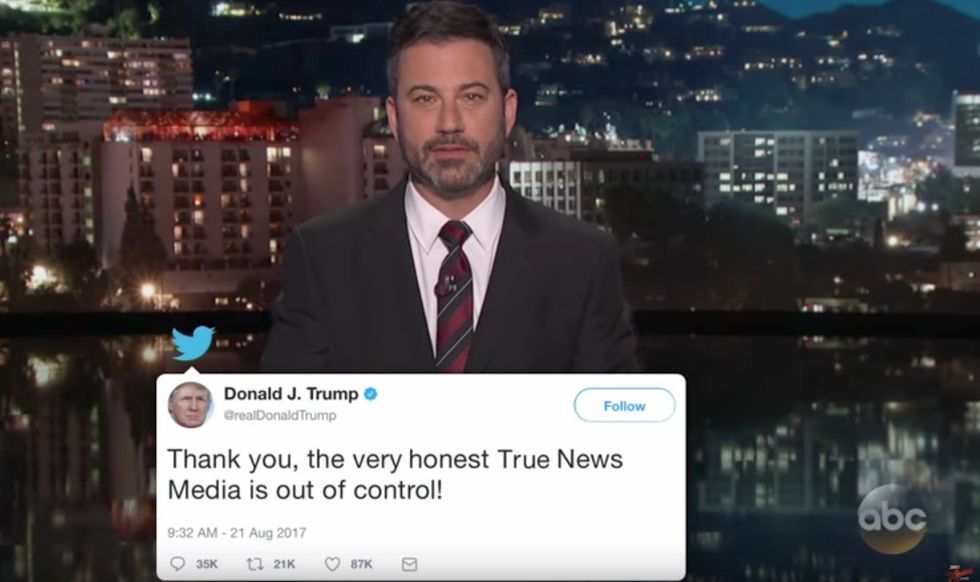 Jimmy Kimmel's Pitch For A 'Trump Translator' On Twitter Is Actually Kind Of Brilliant