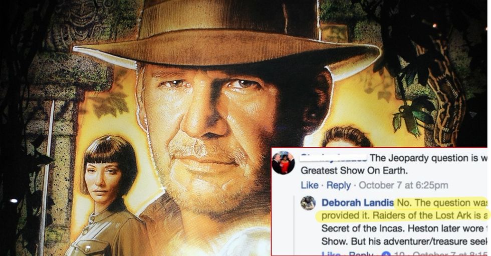 Stranger Tries To Mansplain Indiana Jones Costume To The Woman Who Actually Designed It