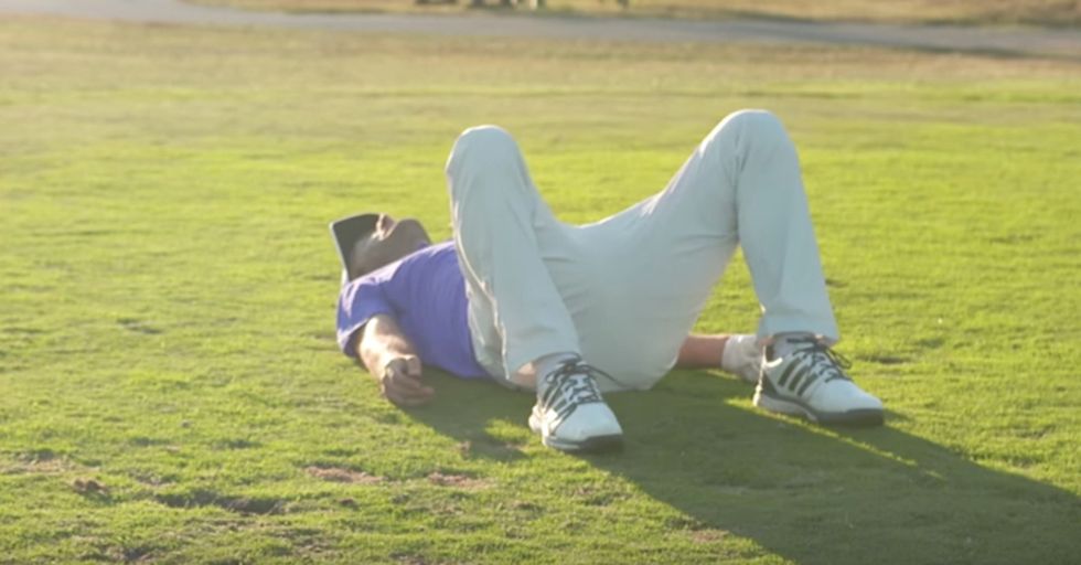 A Pro Golfer Spends 12 Frustrating Hours Trying To Sink The Perfect Shot
