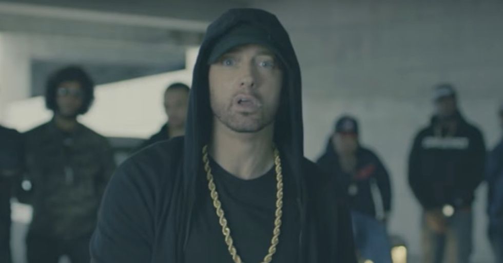 Colin Kaepernick Thanks Eminem After The Rapper Dropped A Brutally Anti-Trump Freestyle At The BET Awards