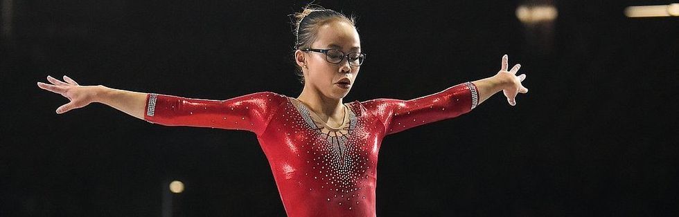 Meet The Glasses-Wearing Gymnast Inspiring A Movement