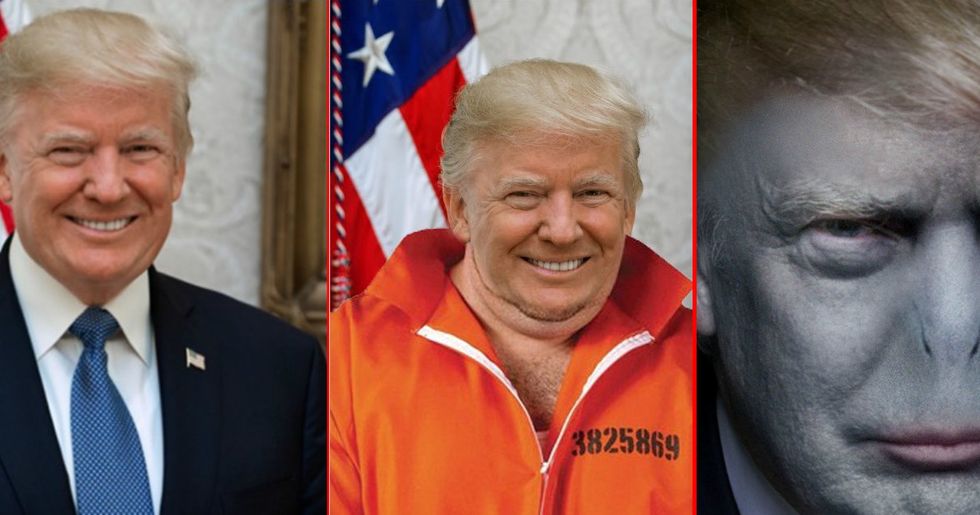People Are Putting Their Own Spin On Trump's Newly Released White House Portrait