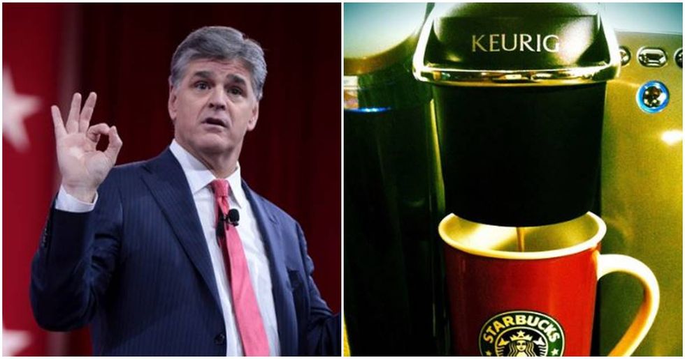 Sean Hannity Viewers Smash Their Keurig Coffee Makers To Support An Accused Pedophile