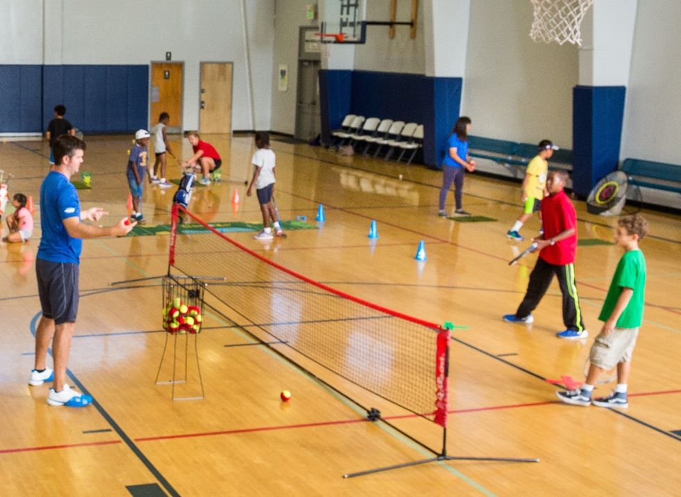 Youth Sports Organization Serves Up Tennis In School Cafeterias