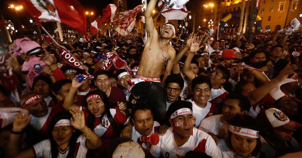 After Peru Qualified For The Country's First World Cup In 36 Years, Fans Threw One Hell Of A Party