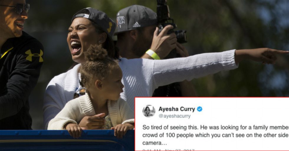 When A Twitter User Claimed Steph Curry Snubbed A Fan, The NBA Star's Wife Set The Record Straight